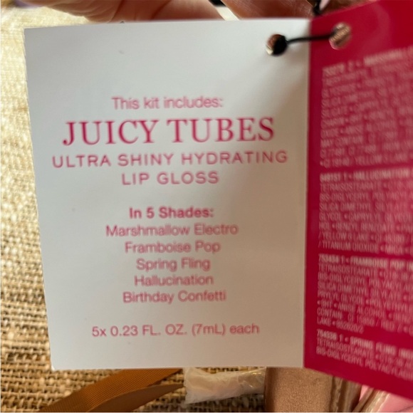 Lancôme Juicy Tubes Lip Gloss New with Backpack RARE Y2K - Picture 7 of 12